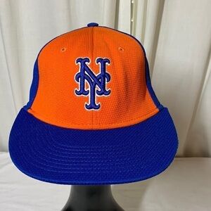 MLB Team New York Mets Flat Bill Baseball Cap